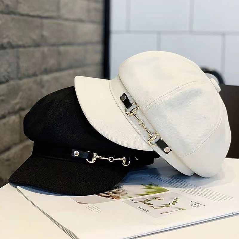 Dad Hat Cotton - Boinas de invierno para mujer, boinas