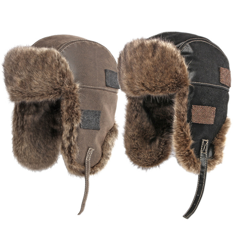 Winter Trapper Hat - Gorro ruso HT4098, gorro de invierno