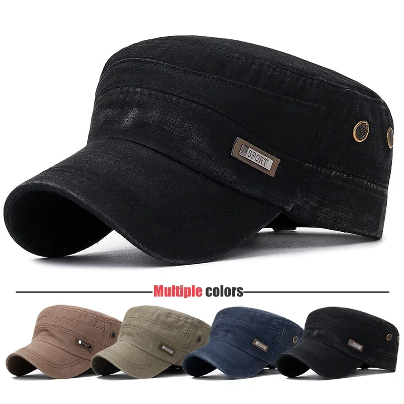 Gorra plana de cadete militar, - Snapback Hat Flat reseña y precio