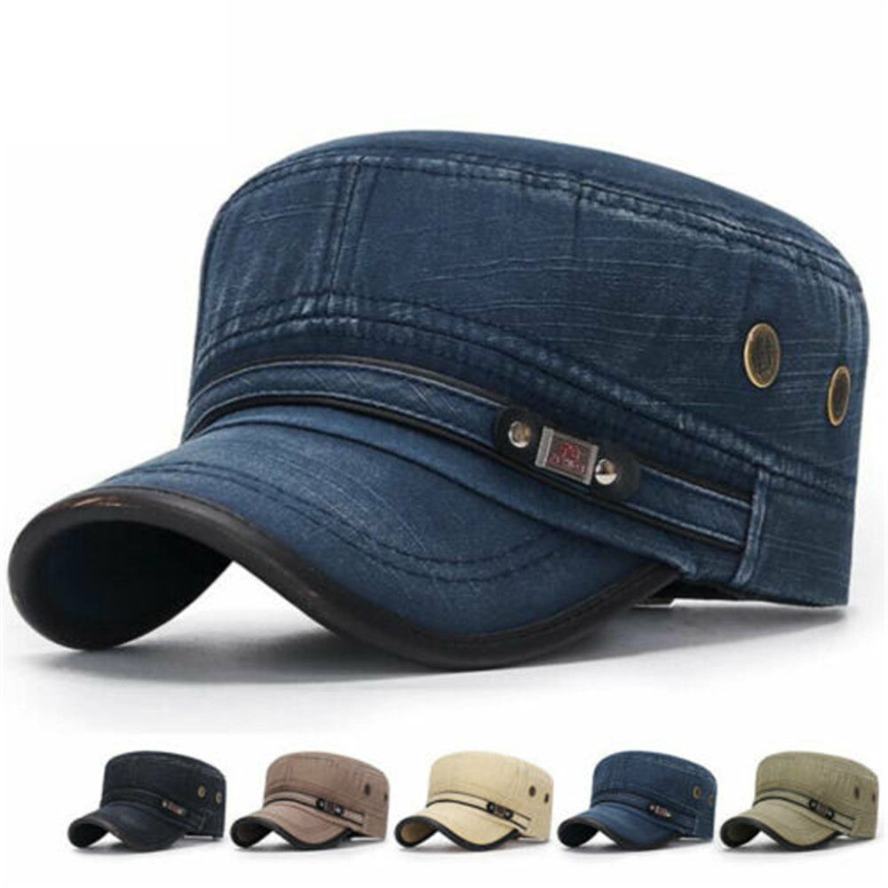 Gorras militares de secado ráp - Snapback Hat Flat reseña y precio